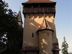 Biertan wieża fortecy z grobowcami