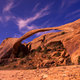 Landscape Arch - najdłuższy łuk skalny w Arches