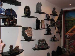 Galeria wyrobów z obsydianu
