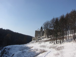 zamek na skale