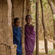 Dzieci w masajskiej wiosce