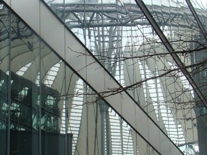 Sony Center - odbicie