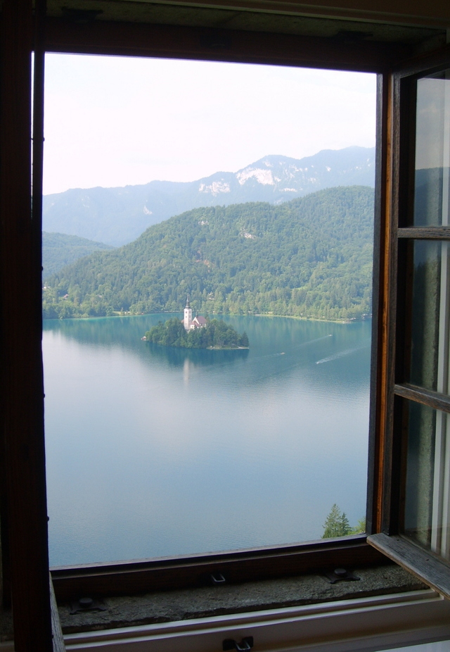 Bled widok z zamku
