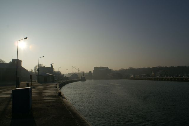 Ustka ,kanał portowy