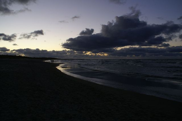 Zimowe plażowanie