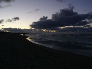 Zimowe plażowanie