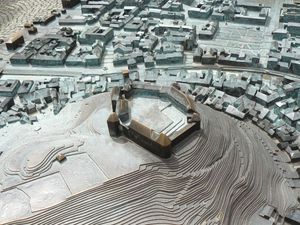 Makieta Ljubljany w centrum miasta
