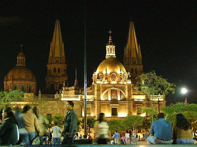 Guadalajara nocą