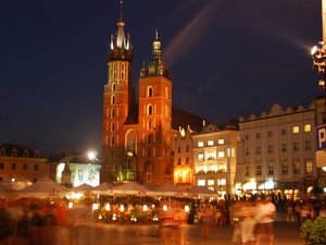 Krakow noca