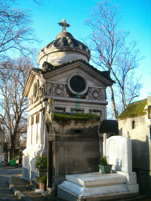 Paryż - cmentarz Pere Lachaise