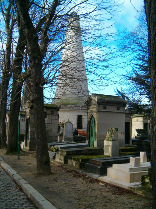 Paryż - cmentarz Pere Lachaise