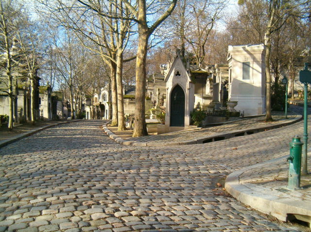 Paryż - cmentarz Pere Lachaise
