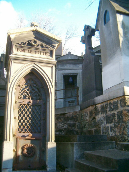 Paryż - cmentarz Pere Lachaise 