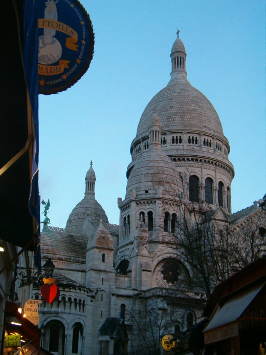 Paryż - bazylika Sacre Coeur