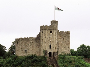 Cardiff najstarsza część zamku