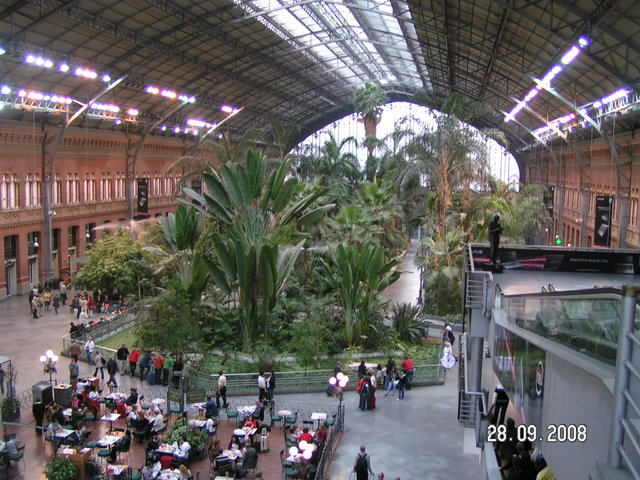 Dworzec Atocha w Madrycie