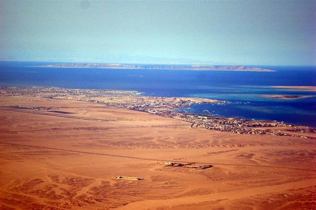 Hurghada, podejście na 34L