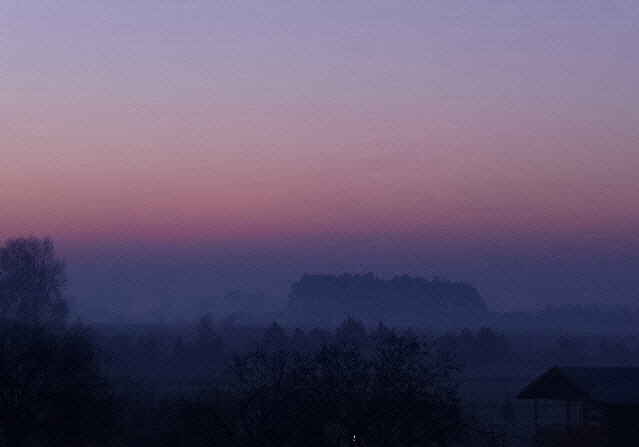 Jutrzenka we mgle.