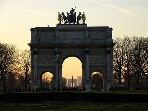 Paryż Arc de Carouselle