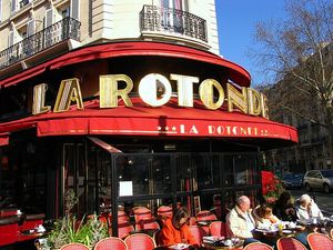 Paryż restauracja i bar La Rotonde