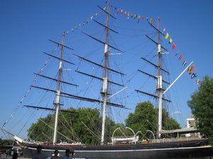 Cutty Sark..jeszcze przed pozarem ;)