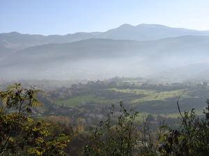 126 apeniny   widok z collemaggio