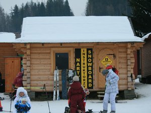 54859 - Wisła Nowy Rok na stoku Cieńków Wisła Malinka