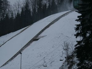 54864 - Wisła Nowy Rok na stoku Cieńków Wisła Malinka