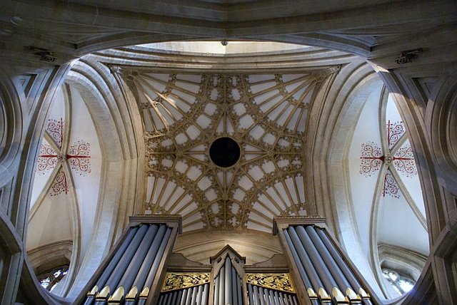 Wells katedra skrzyżowanie nawy i transeptu