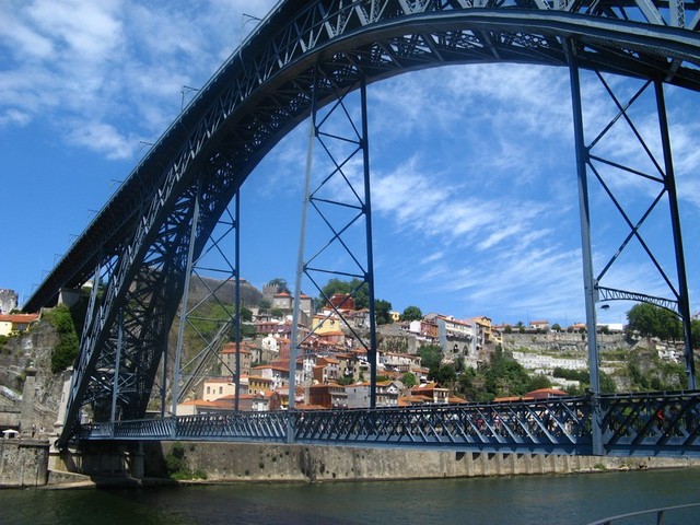 porto po drugiej stronie douro most