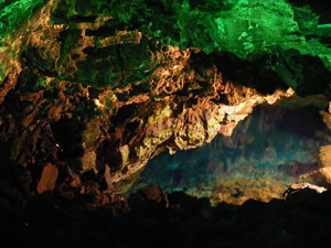 skalki w Jameos del Agua