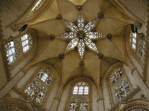 Kopuła,katedra w Burgos