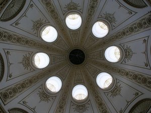 Wieden Hofburg wnętrze kopuły