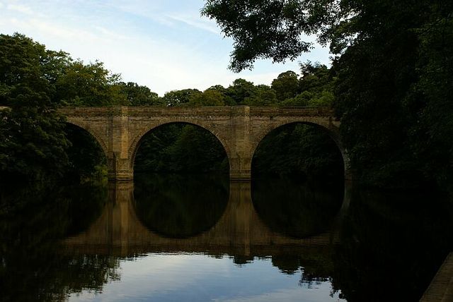 Durham most Prebend nad rzeką Wear