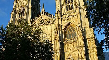 York fasada katedry (Minster)