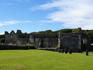 St. David's ruiny pałacu biskupiego