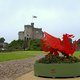 Cardiff walijski smok na zamku