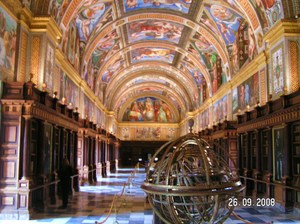 wspaniała biblioteka Escorialu