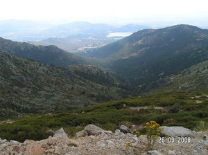 górska panorama Sierra de Guadarrama