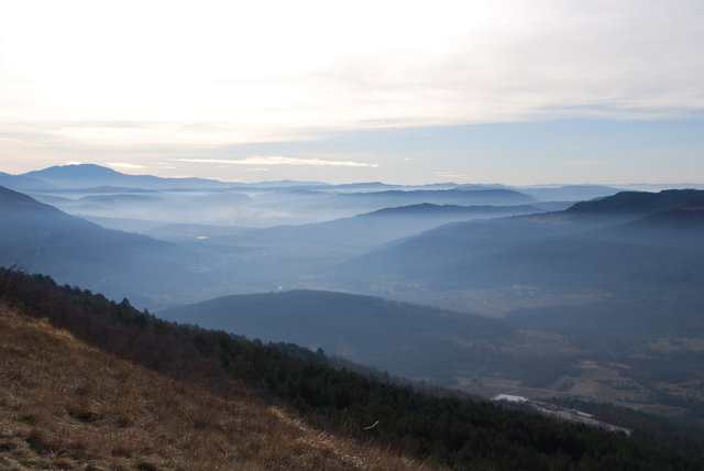 Sočerga - widok na Chorwacje