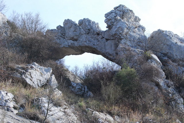 Sočerga - most skalny