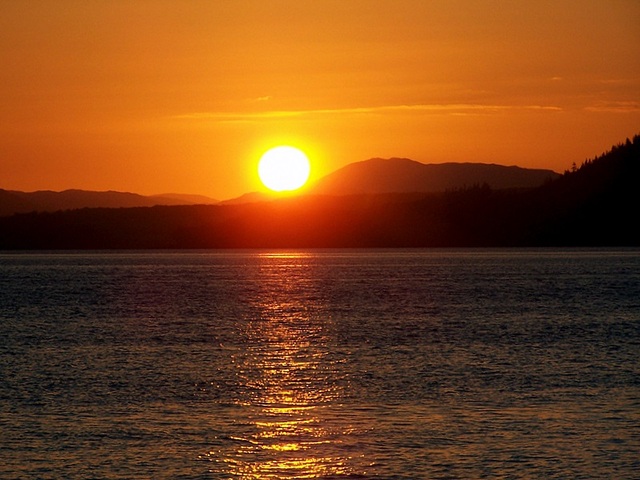 zachód Beauly Firth