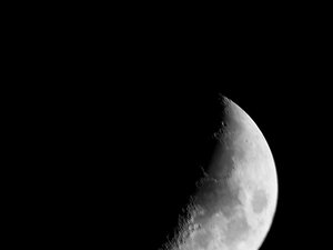 Księżyc - noc z czwartku na piątek