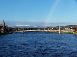 pierwsza tęcza w Inverness  2009