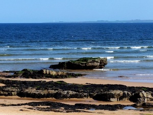 na plaży