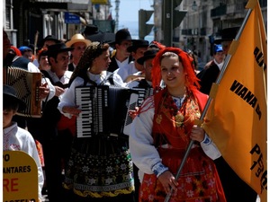 Lizbiona, fiesta na Rua Augusta