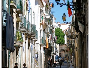 Lisbona Bairro Alto - Górne Miasto