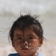 no photo Mr...mała meksykańska dziewczynka na plaży w Tulum