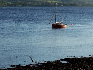 Caledonial Canal  od strony North Kessock