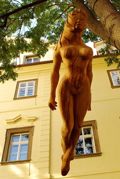 Wystawa rzeźby -Praga